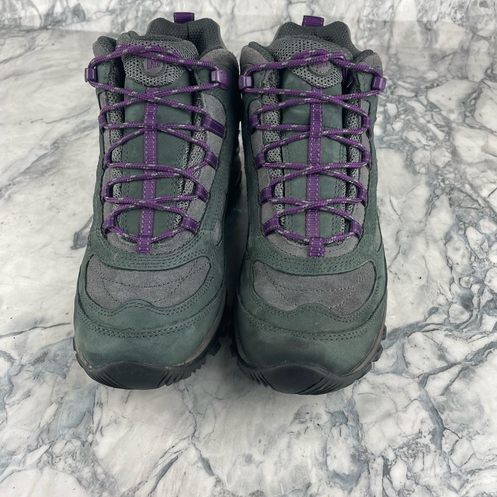 Merrell J21494 Women's Siren Waterproof Mid Leather Boot Size US 8.5|UK 6|EU 39 - Picture 3 of 9